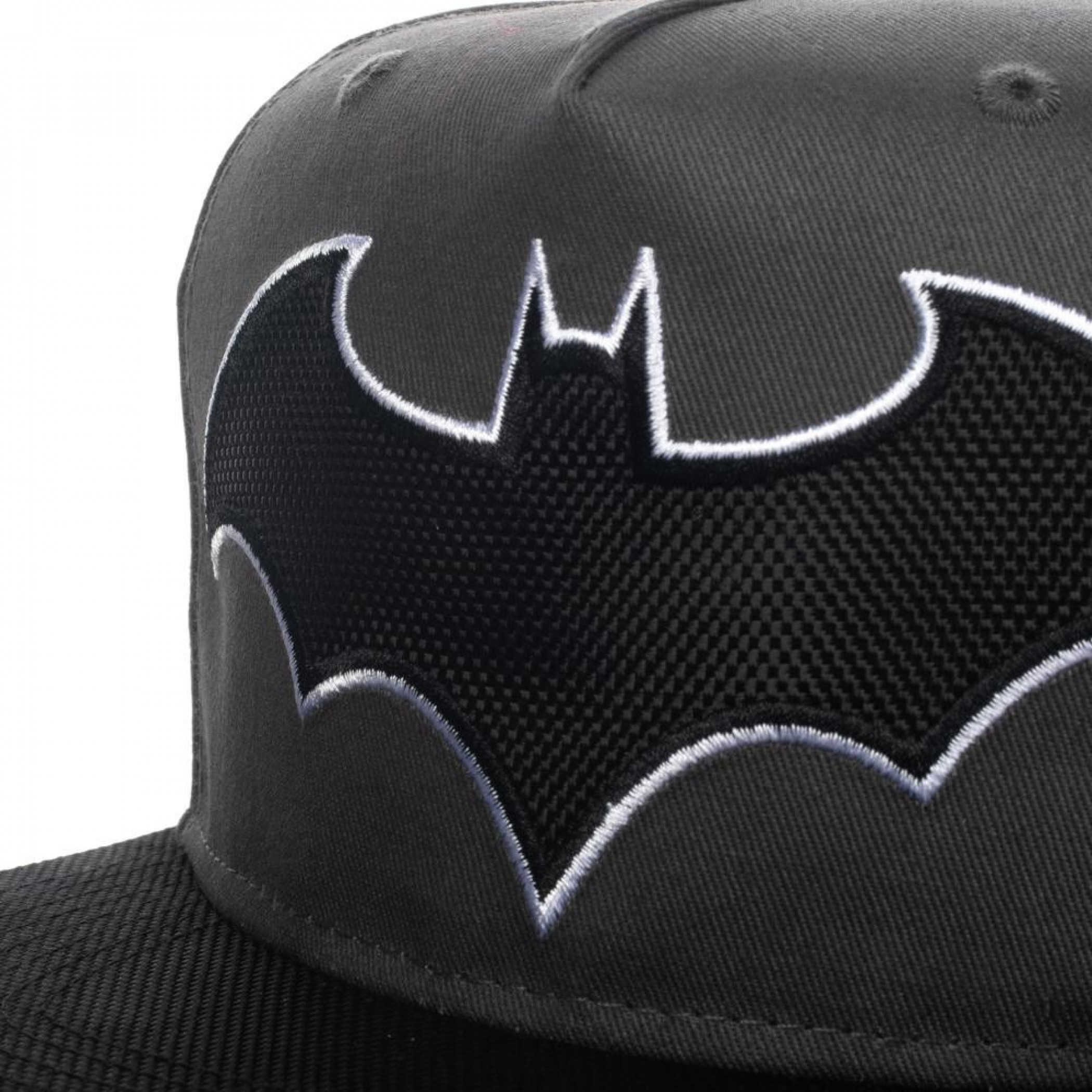 Batman Hush Symbol with Ballistic Brim Snapback Hat